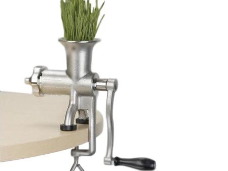 Miracle MJ445 Manual Wheatgrass Juicer, Stainless Steel Online Hot Sale